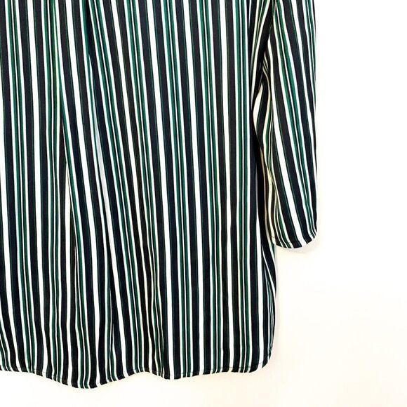Free People Mad About You Blue Green Striped Top - Picture 10 of 10